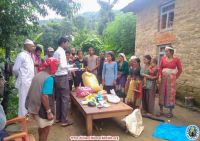 Relief handover at Baitadi