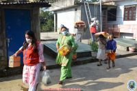 Handover Food items at Pokhara