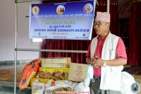 Necessary items handover at Hetauda