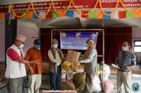 Necessary items handover at Hetauda