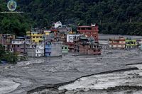 Handing over Relief Items at Melamchi