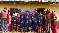 Warm clothes distribution program at Ilam