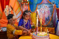 Jagadguruttam Diwas Celebration at Jagadguruttam Temple Hetauda