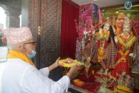 Vijaya Dashami Tika at SSD,Thimi