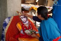 Bhai Tika at Jagadguruttam Mandir, Hetauda