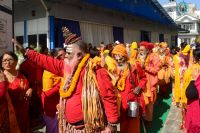 Sadhu Sewa at Shyama Shyam Dham, Thimi