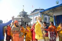 Sadhu Sewa at Shyama Shyam Dham, Thimi