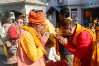 Sadhu Sewa at Shyama Shyam Dham, Thimi