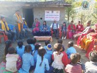 Warm clothes distribution program at Jajarkot