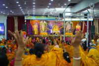 1st day of Radhasthami Sadhana Shivir at SSD