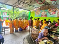 Food drive at Baglung