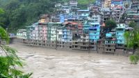 Essential relief items distribution at Sikkim