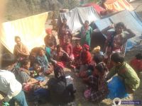 Health Camp for earthquake victims