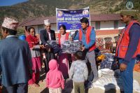 Warm Clothes distribution at Jajarkot