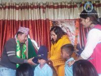 Warm Clothes Diatribution program at Urlabari