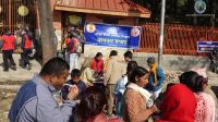 Herbal Tea distribution program at Pashupati