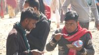 Herbal Tea distribution program at Pashupati