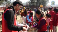 Herbal Tea distribution program at Pashupati