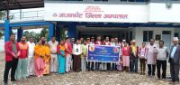 Distribution program at Jajarkot