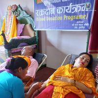 Blood Donation program at Tulsipur