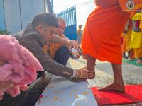 Sadhu Seva at SSD,Thimi