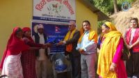 Warm clothes distribution at Dang
