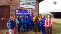 Warm clothes distribution at Dang