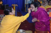 Satsang by Didi at Shyama Shyam Dham,Thimi