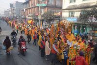  Divine Asthu Kalash Visarjan at Devghat!!