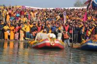  Divine Asthu Kalash Visarjan at Devghat!!