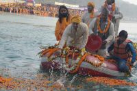  Divine Asthu Kalash Visarjan at Devghat!!