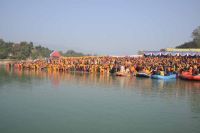  Divine Asthu Kalash Visarjan at Devghat!!