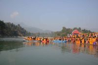  Divine Asthu Kalash Visarjan at Devghat!!