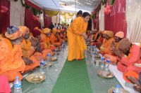 Sadhu Bhoj at last day of Sadhana Shivir