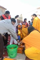 Sadhu Bhoj at last day of Sadhana Shivir