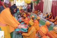 Sadhu Bhoj at last day of Sadhana Shivir