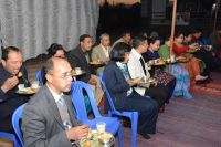 VIPs at Shyama Shyam Dham,Thimi