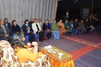 VIPs at Shyama Shyam Dham,Thimi