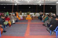 VIPs at Shyama Shyam Dham,Thimi