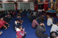 Yoga and Aarati at 1st Day Youth Meditation Camp 2014!!!