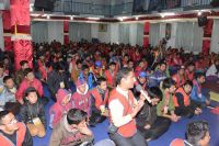 Training to DYC during Youth Meditation Camp