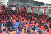 Training to DYC during Youth Meditation Camp