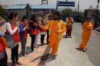 Farewell to Swamiji and Didi for their Foreign Trip!!