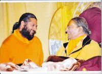 Swami Ji with Shree Maharaj Ji