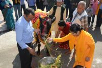 Gai pooja at Shyama Shyam Dham,Thimi!