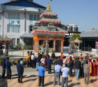 Gai pooja at Shyama Shyam Dham,Thimi!