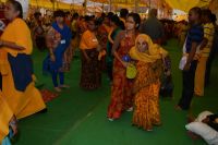 Sadhu bhoj and Vidhwa bhoj organized at Prem mandir vrindavan.