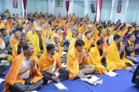 Deep Sadhana at Shyama Shyam Dham,Thimi in presence of Respected Sangita Didi!