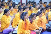 Deep Sadhana at Shyama Shyam Dham,Thimi in presence of Respected Sangita Didi!