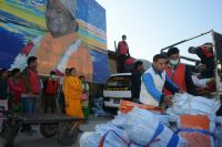 DYC Members moving towards Dhadhing,Gorkha and Nuwakot under the guidance of Respected Sangita didi